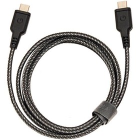 تصویر کابل شارژ سریع و انتقال داده تایپ-سی به تایپ-سی انرژیا Energea Nylotough Cable USB-C 1.5M 