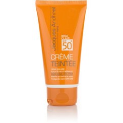 تصویر کرم ضد آفتاب SPF50 بژ روشن ژاک آندرل پاریس مناسب پوست خشک و معمولی حجم 50 میلی لیتر 