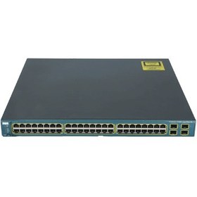 تصویر سوئیچ سیسکو مدل WS-C3560G-48PS-S استوک Cisco WS-C3560G-48PS-S 48Port Swtich Stock