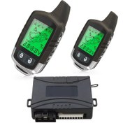 تصویر دزدگیر تصویری و استارتر خودرو سیفکار مدل SC280TS TWO WAY CAR ALARM MODEL SC280TS