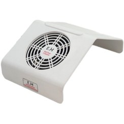 تصویر فن زیر دست کاشت ناخن ای ام تک موتوره فانتزی سفید 