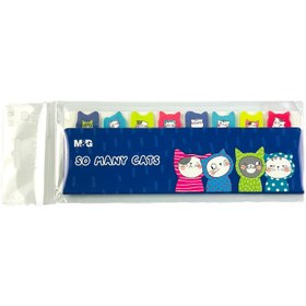 تصویر استیکی نوت گربه ای M&G Sticky Flags So Many Cats 