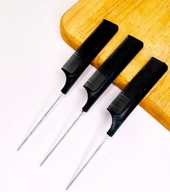 تصویر شانه دم باریک فلزی 