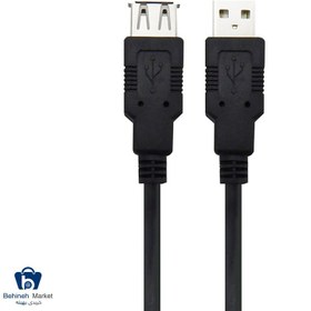 تصویر کابل افزایش طول 5 متری USB 2.0 کی نت K-UC506 ا K-NET K-UC506 5m USB 2.0 Extender Cable K-NET K-UC506 5m USB 2.0 Extender Cable