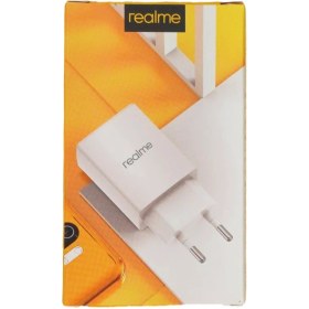 تصویر شارژر با کابل تایپ سی realme اورجینال 