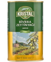 تصویر روغن زیتون بکر مخصوص سرخ کردن، پخت و پز و سالاد اورجینال ترکیه ای قوطی 500 میلی لیتری Olive Oil 