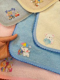 تصویر حوله دست و صورت چاپی 