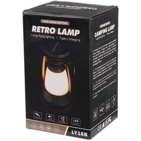 تصویر چراغ قوه فانوسی شارژی Retro Lamp LY16B Retro Lamp LY16B Flash Light