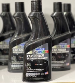 تصویر واکس و پولیش ABRO مشکی ۴۷۳ میلی گرم ABRO COLOR CAR POLISH WITH color ENHANCERS 473 mL MADE IN USA