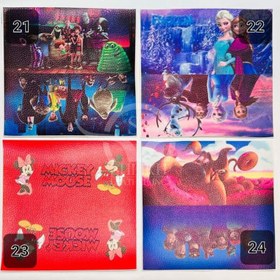 تصویر چرم مصنوعی پنلی مربع ۲۰در۲۰(pm-6) 