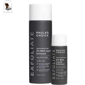 تصویر لایه بردار مایع حاوی 2% BHA پائولا چویس - 118 میل Paulas Choice Exfoliate Skin Perfecting 2% Bha Liquid Salicylic Acid