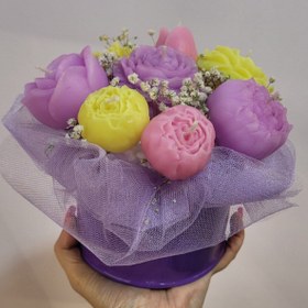 تصویر دسته گل شمع phonix_candle