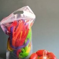 تصویر توری و بست Sausage packaging lace