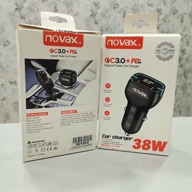 تصویر شارژر فندکی novax c-308 