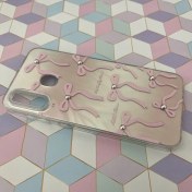 تصویر قاب گوشی Galaxy A20 / A30 سامسونگ طرح پاپیون نگین دار کد 664 