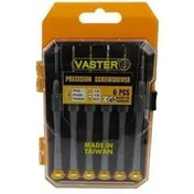 تصویر مجموعه 6 عددی پیچگوشتی ساعتی حرفه ای واستر 