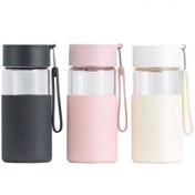 تصویر بطری قابل حمل شیائومی Fun Home Portable Glass Bottle Capacity 350ML Xiaomi Fun Home Portable Glass Bottle Capacity 350ML