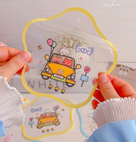 تصویر زیپ کیپ ستاره - زرد 