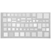 تصویر شابلون همه کاره Kaisi 55 مدل ۵۵ تکه 