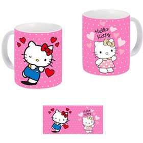 تصویر ماگ طرح کیتی Hello Kitty کد 218 جنس ماگ خارجی می باشد