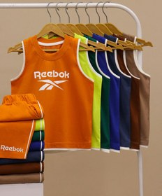 تصویر تاپ شلوارک بگ استایل REEBOK NZDE 