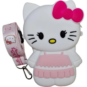 تصویر دوشی سیلیکونی Hello Kitty 