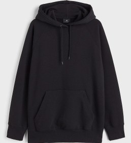 تصویر هودی سایز بزرگ برند H&M Oversized Fit Hoodie