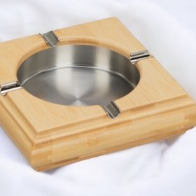 تصویر زیر سیگاری کف استیل 