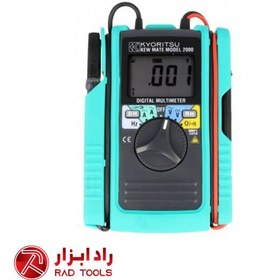 تصویر مولتی متر دیجیتال مینی کلمپ کیوریتسو مدل Kyoritsu 2000 KYORITSU 2000A  Multimeter