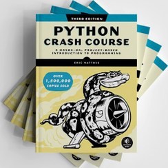 تصویر کتاب برنامه نویسی پایتون 3 ایکس (به زبان اصلی) PYTHON CRASH COURSE