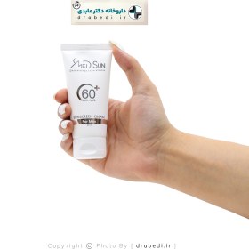 تصویر کرم ضد آفتاب SPF60+ مدیسان مناسب آقایان 50 میلی لیتری Medisun SPF60+ Sunscreen Cream For Men 50 ml