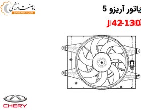 تصویر فن رادیاتور آریزو 5 و آریزو 6 و X33 AT و X33 کراس و X22 پرو 