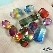 تصویر نگین عالی تورمالین لوکس فاخر درشت مدل سبز (۱۹) 