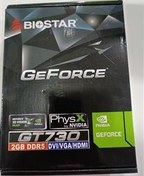 تصویر کارت گرافیک بایوستار مدل Graphic BIOSTAR GT 730 2GB 