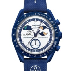 تصویر ساعت سواچ مدل MISSION TO EARTHPHASE رنگ طلایی 