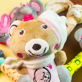 تصویر جغجغه سوسیسی مخملی 