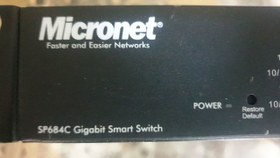 تصویر سوییچ گیگ میکرونت Swich MicroNet SP684P Gigabit