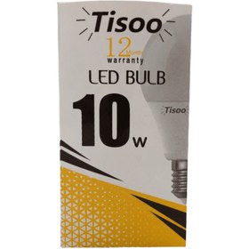 تصویر لامپ حبابی کم مصرف 10 وات برند تیسو TISOO 