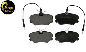 تصویر لنت ترمز جلو سمند EF7 برند مرسا 