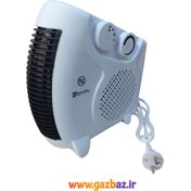 تصویر بخاری برقی فن‌دار رومیزی Warmthy با تنظیم دما 