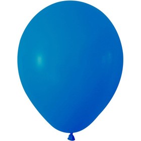 تصویر بادکنک لاتکس آبی پررنگ 12 اینچ 