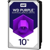 تصویر هارد دیسک اینترنال وسترن دیجیتال سری بنفش مدل Purple ظرفیت 10 ترابایت استوک Western Digital Purple Internal Hard Disk 10TB Stock