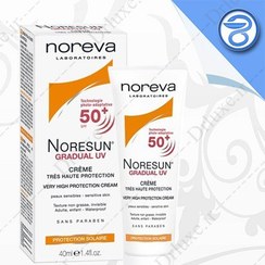 تصویر کرم ضد آفتاب SPF50 نورسان گرجوال نوروا 40 میلی لیتر 