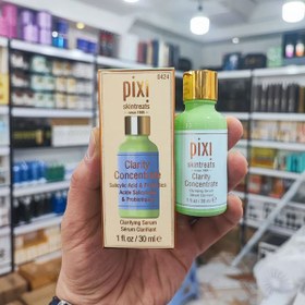 تصویر سرم کلاریتی پیکسی (Pixi) اصل آبرسان پوست چرب، ضد منافذ، پاکسازی پوست Pixi Skintreats Clarity Concentrate 30ml