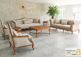 تصویر مبلمان کلاسیک جورجیا 