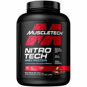 تصویر وی پروتئین 1800 نیتروتک ماسلتک Tech Whey Protein 1814 Gr