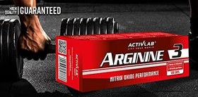 تصویر ال آرژنین 120 کپسول اکتیولب ActivLab Arginine 3 120 caps