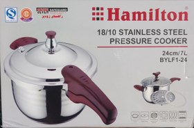 تصویر زودپز ۷ لیتر همیلتون Pressure cooker hamilton