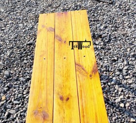 تصویر نیمکت چوبی کد F49 