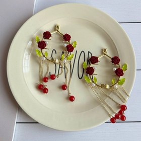 تصویر گیره گوجه ای آویزدار 